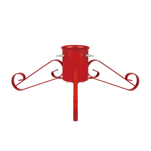 Red traditional scroll leg - scroll,