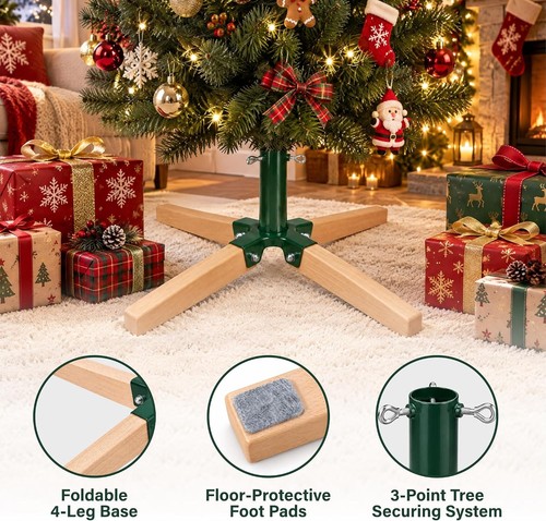 Foldable christmas tree - christmas, stand