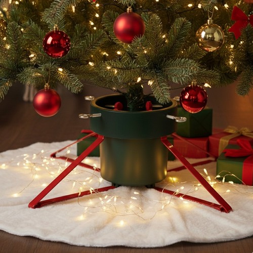 Christmas tree stand - tree, real